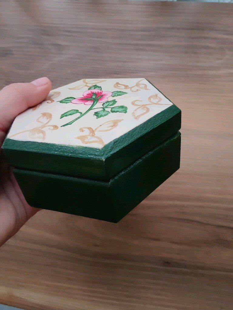 Çok amaçlı kutu el boyaması - 3