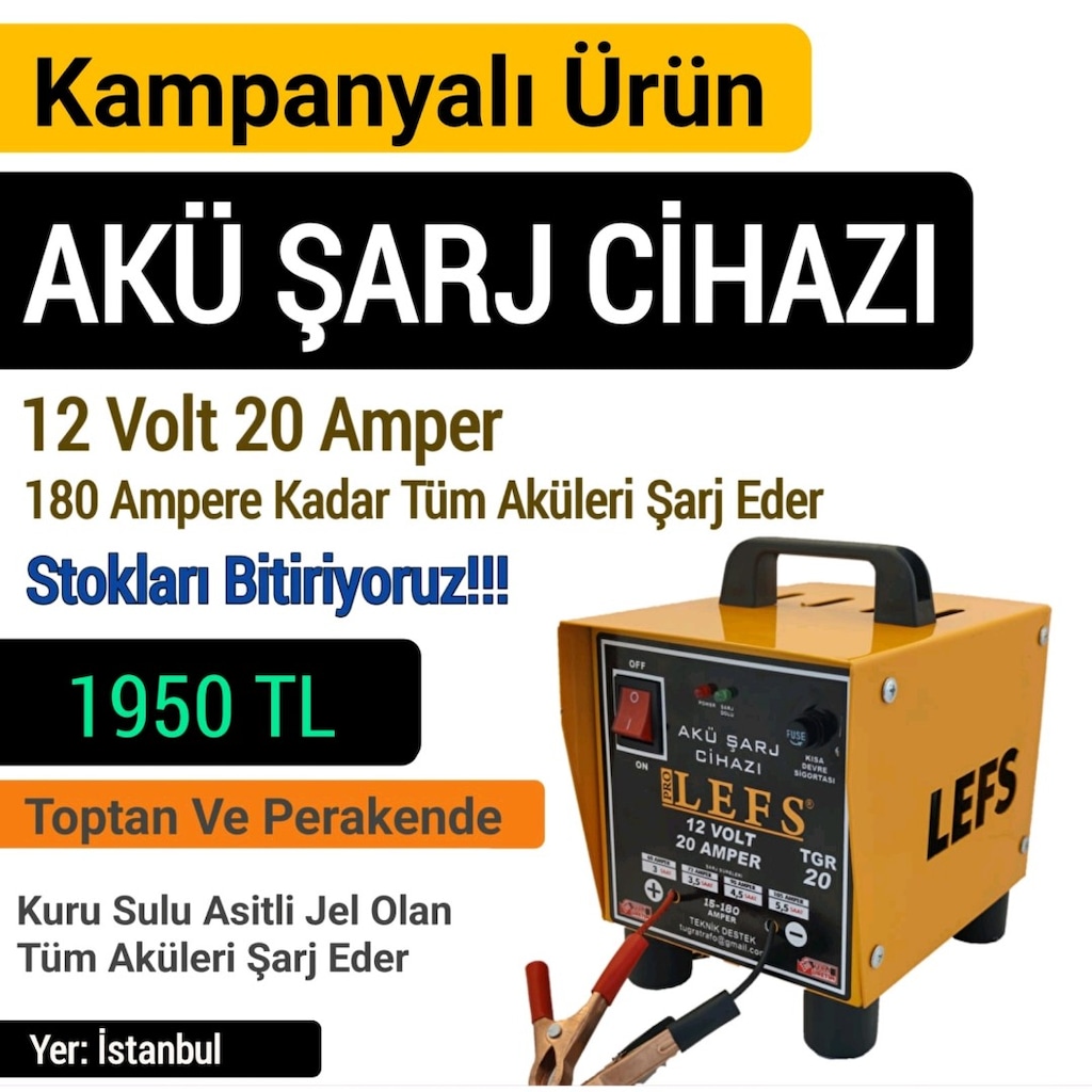 AKÜ ŞARJ CİHAZI