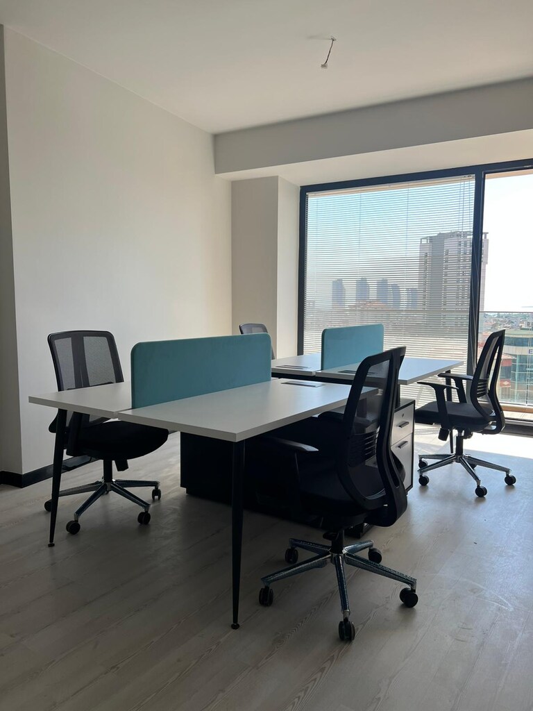 4'LÜ ETAJERLİ MASA / 4'LÜ EKİP MASASI / MORE OFİS - 8