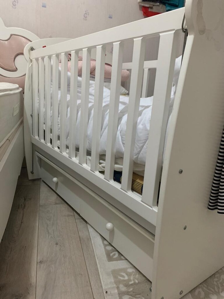 Sallanan Bebek çocuk beşiği ve karyolası - 3