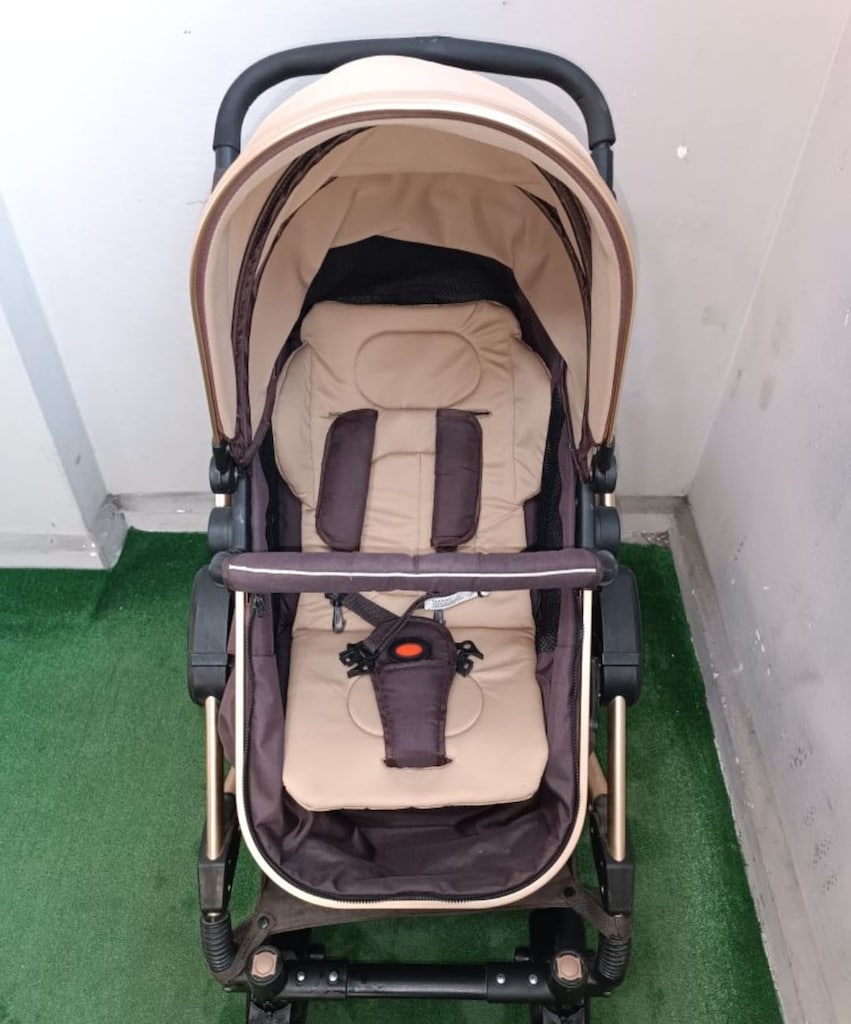Bebek Arabası - Wellgro Golden Horn Q3 Gold Travel Sistem - 2