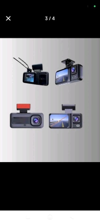 Ön Arka ve İç Kamera DashCam 360° Kapsamlı Full HD Araç Güvenlik Siste - 3
