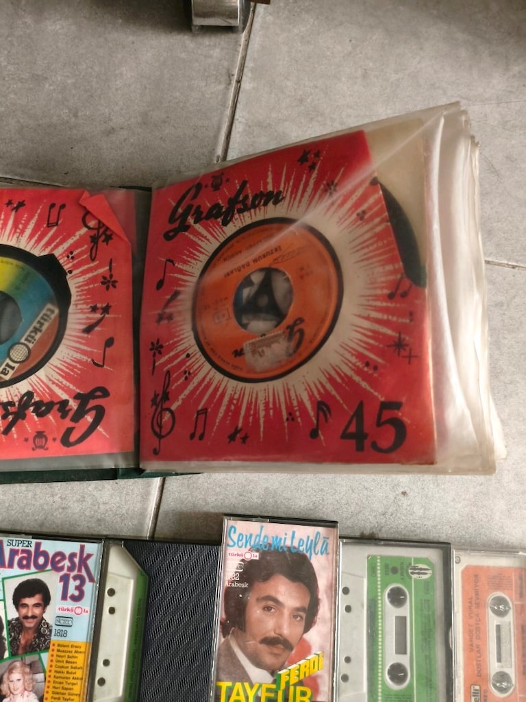 nostalji radyo kasetçalar plak çalar - 16