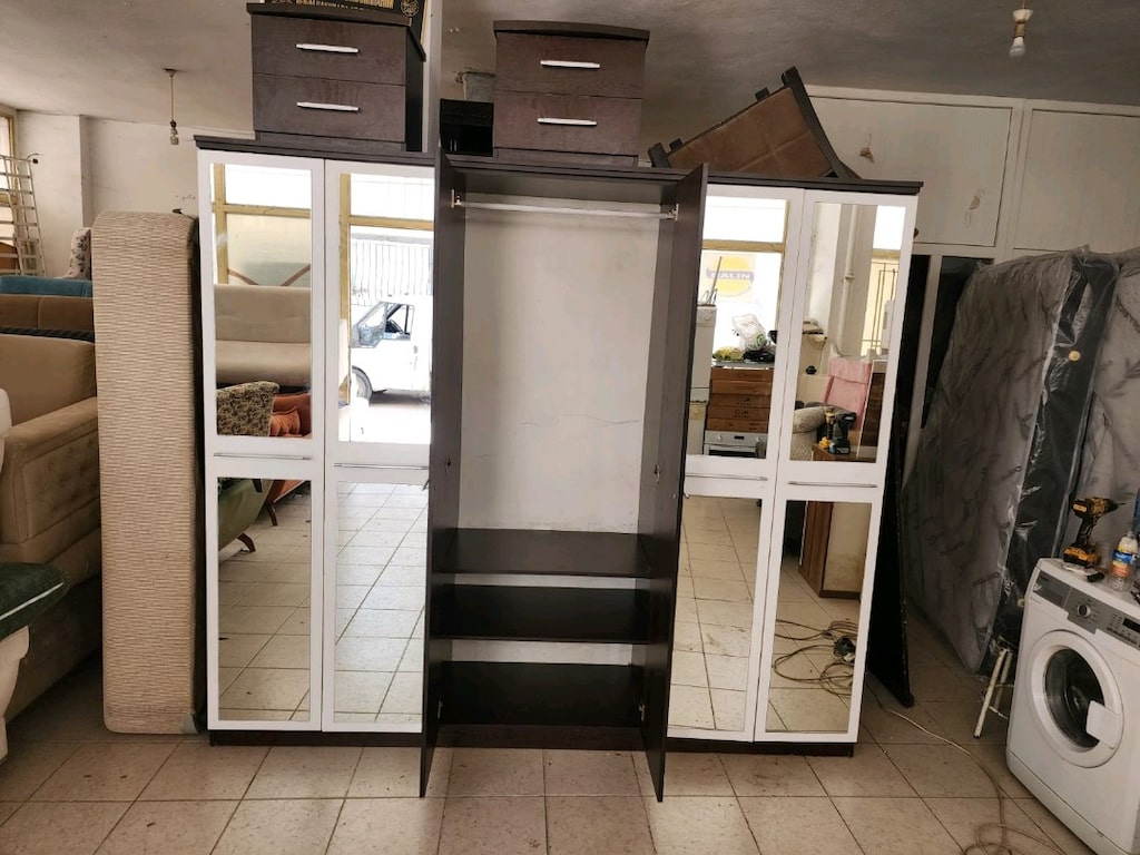 6 kapılı gardolap 2.el - 4