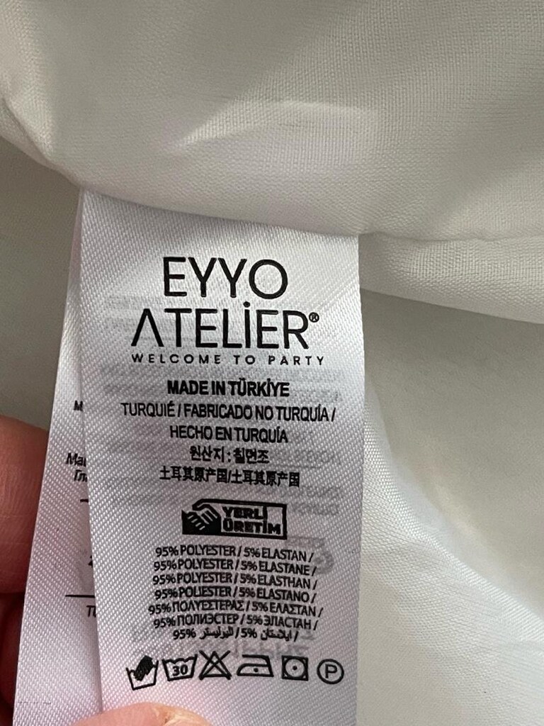 beyaz peluş kaban ceket — görsel 10/16
