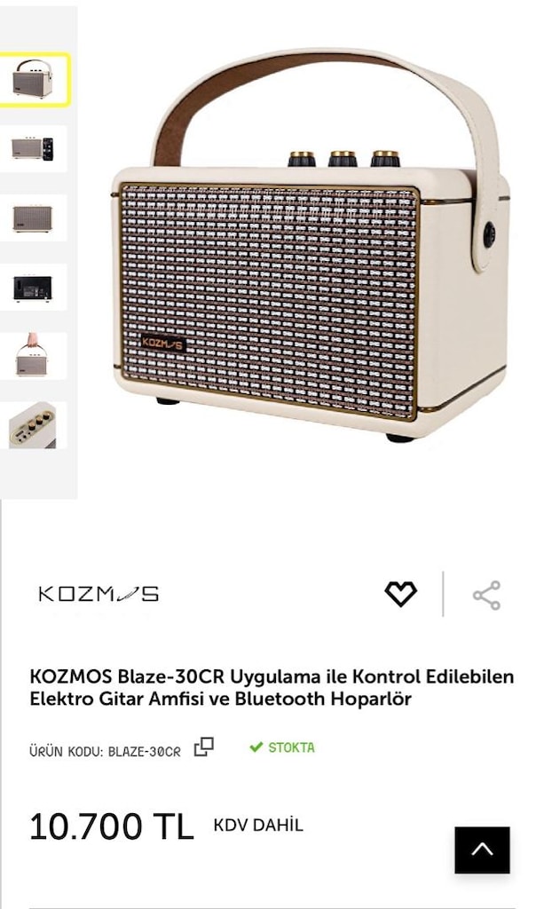 Sıfır / Squier Elektro Gitar + Kozmos Amfi + İbanez Kablo (Başlangıç) - 9