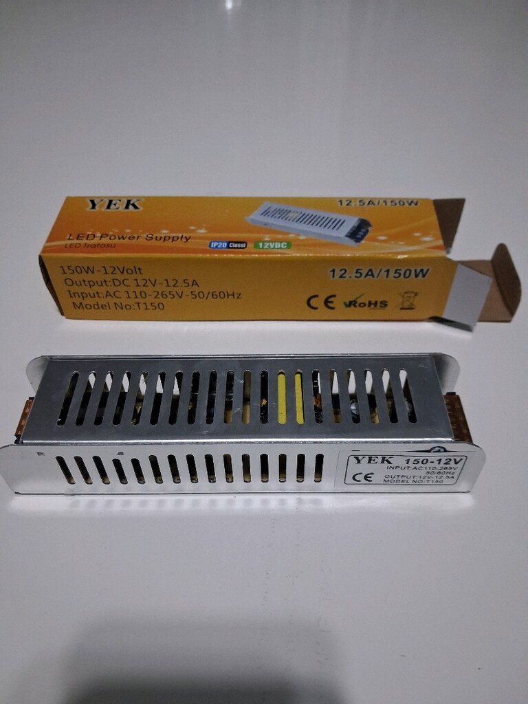 Yek 12.5 A 150 Wolt güç kaynağı - 2