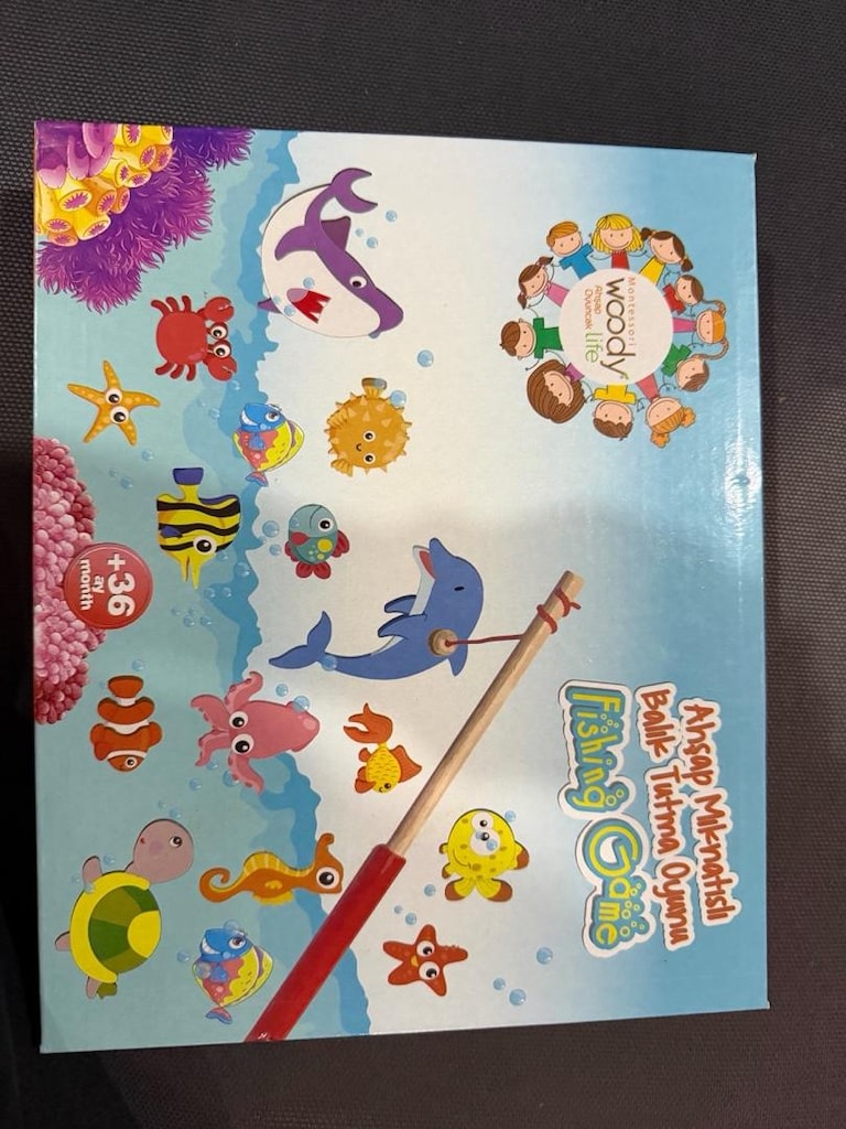 ahşap balık tutma oyunu 32 parça - 2