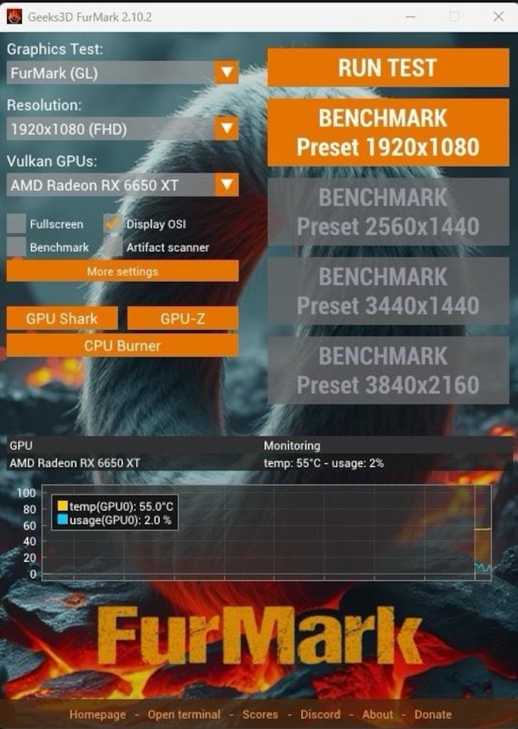 Asus Rog Strix Rx 6650 XT Oc Edition - 10