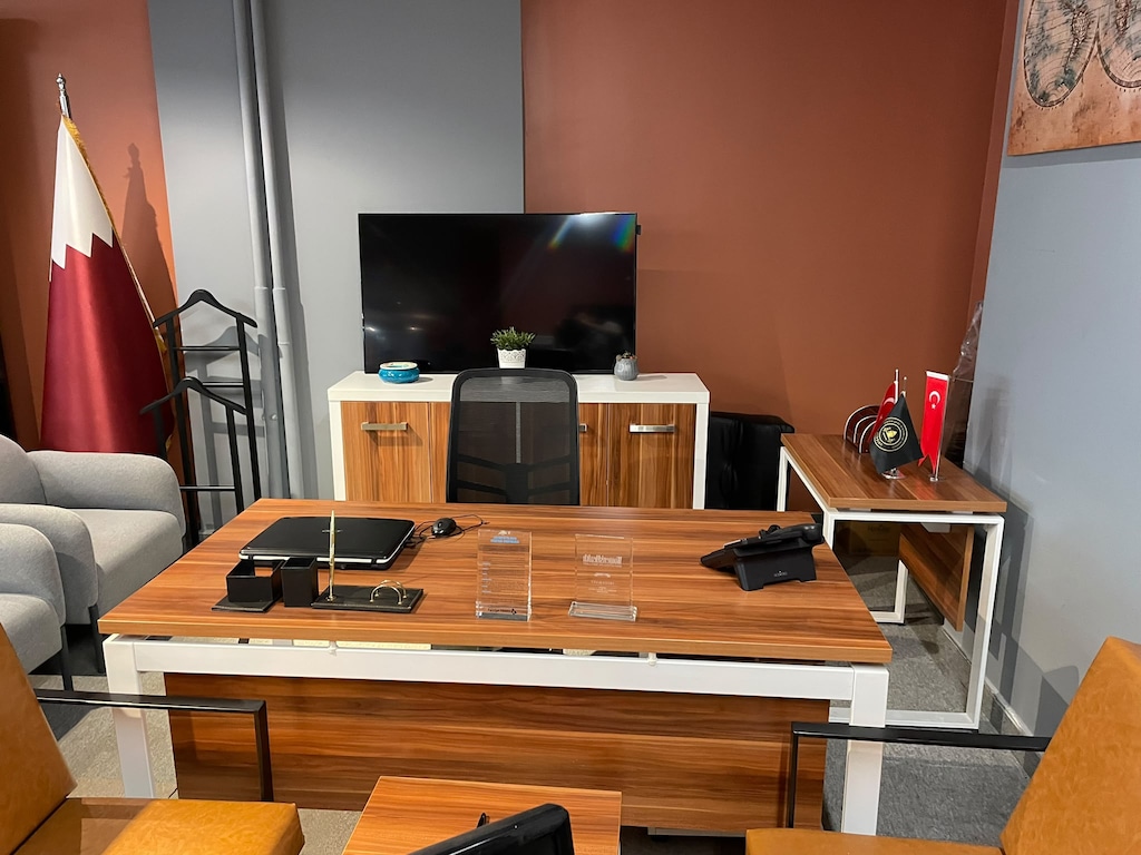 KLAS OFİS ÜSKÜDAR 160x80 cm DOXA MÜDÜR TAKIMI SIFIR - 2
