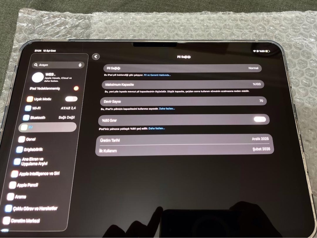 Apple iPad Pro M5 11 inç Wi-Fi 256 GB Apple Türkiye Garantilidir - 10