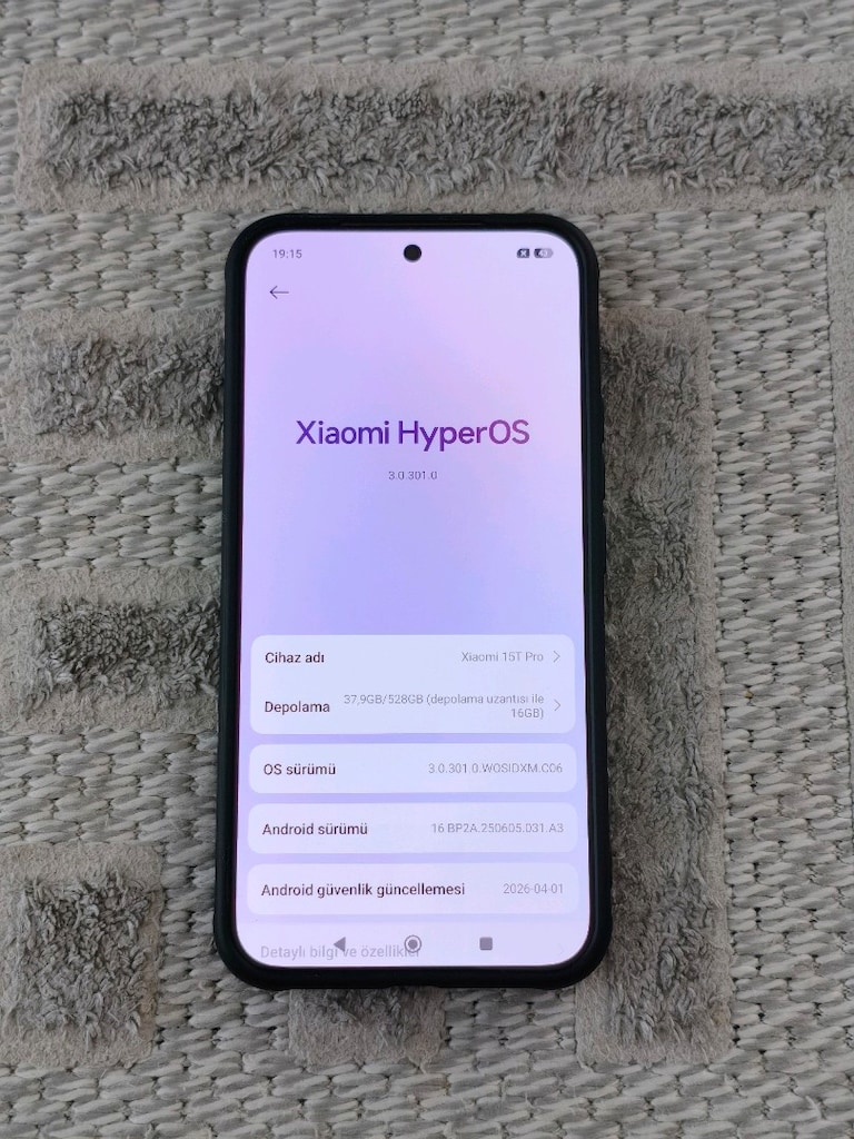 Xiaomi Mi 15 T Pro 512 GB 12+12 Ram Sıfırdan farksız - 3