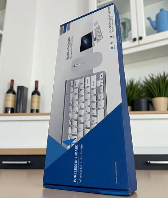 Tablet ve Bilgisayarlar için 2.4G Wireless Kablosuz Klavye ve Mouse