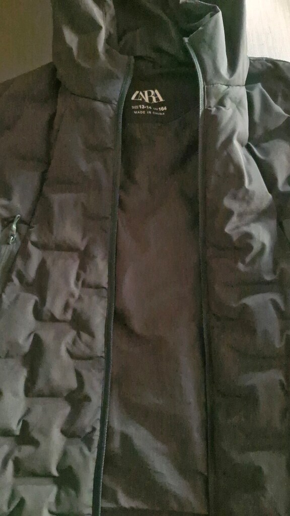ZARA KOLSUZ MONT 13 YAŞ 164 CM SİYAH - 4