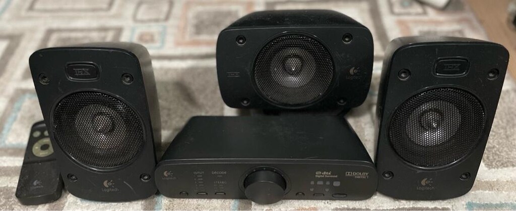 Logitech Z906 kontrolcü 2 adet hoparlör - 2