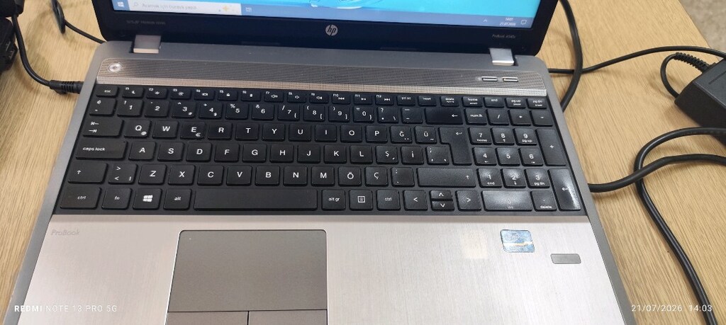 laptop HP i5 3. nesil 6 GB ram 500 GB hdd batarya bitik - 2