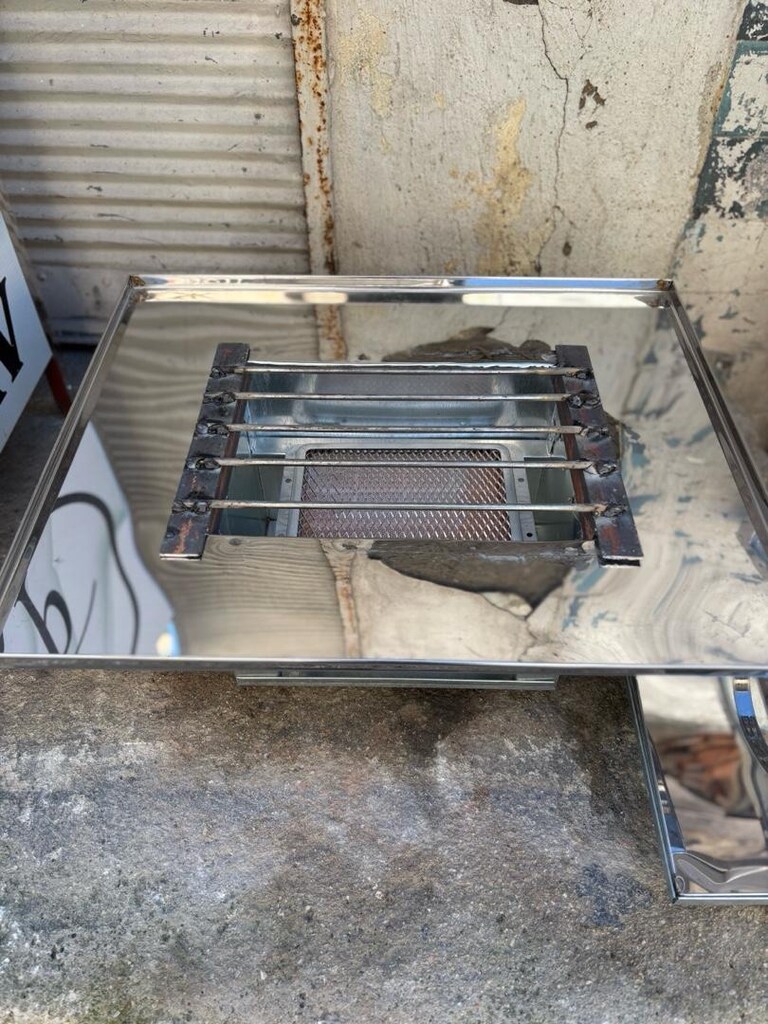Profosyonel Kestane Mangalı, Kestane Pişirme Aleti, Kestane Izgarası - 2