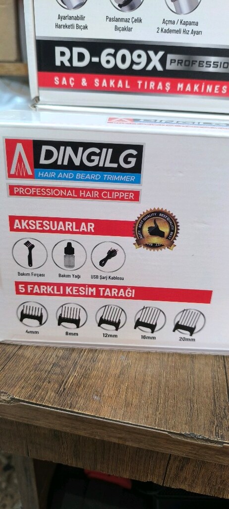 süper saç sakal tıraş Makinesi - 9