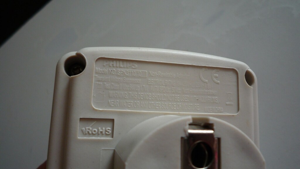 Philips SPN3110/10 Tekli Akım Korumalı 900J Priz - 3
