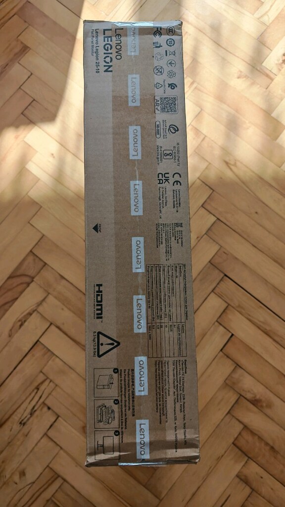 Lenovo Legion 24.5 inç 320 Hz IPS Gaming Monitör - 5