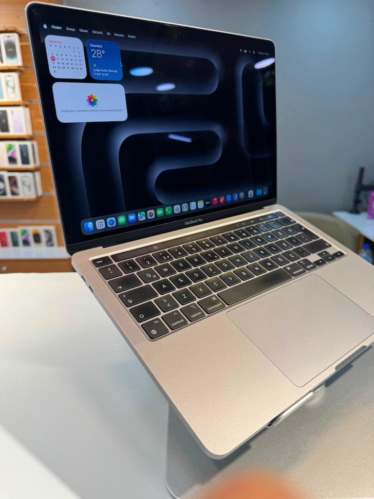 MacBook Pro M1 13'' 8/256 Gb TERTEMİZ/HATASIZ ASM STORE FARKIYLA - 4