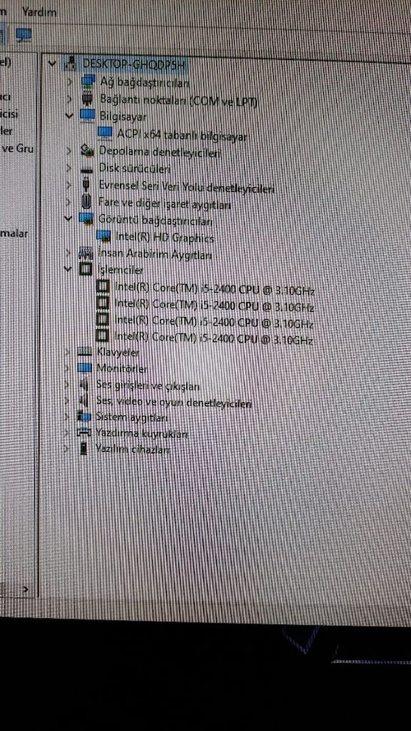 Dell Optilex 990 İntel i5 2400 işlemci 8gb ram 250gb hdd Yer Mamak - 15