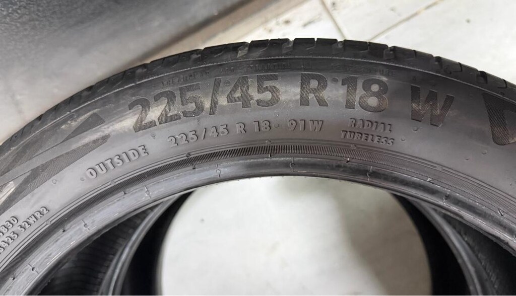 225/45R18 CONTİNENTAL CEC6 MO 2 ADET SIFIRDAN FARKSIZ (2023) - 3