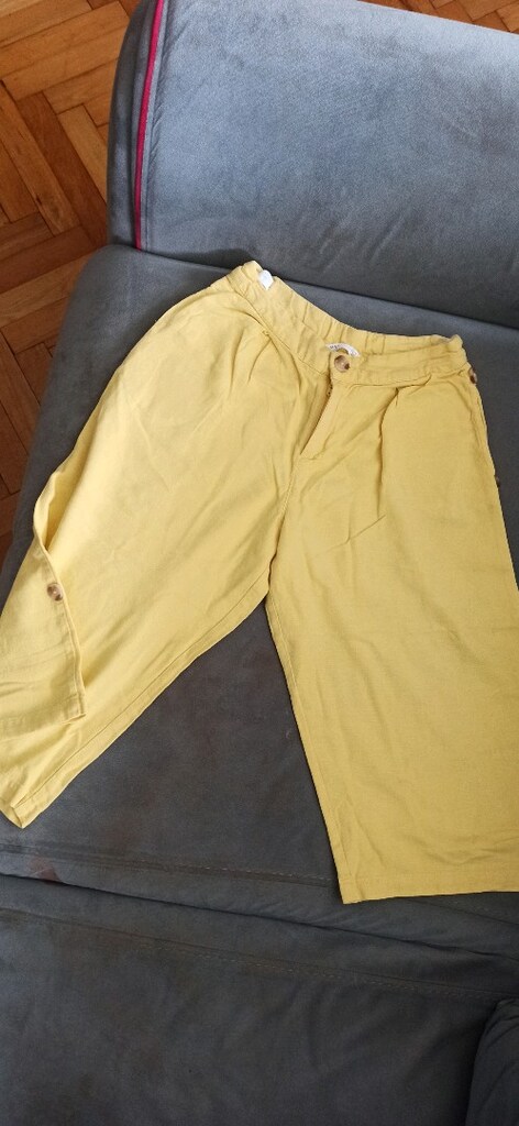 Marks&Spencer 8/9 yaş keten bermuda