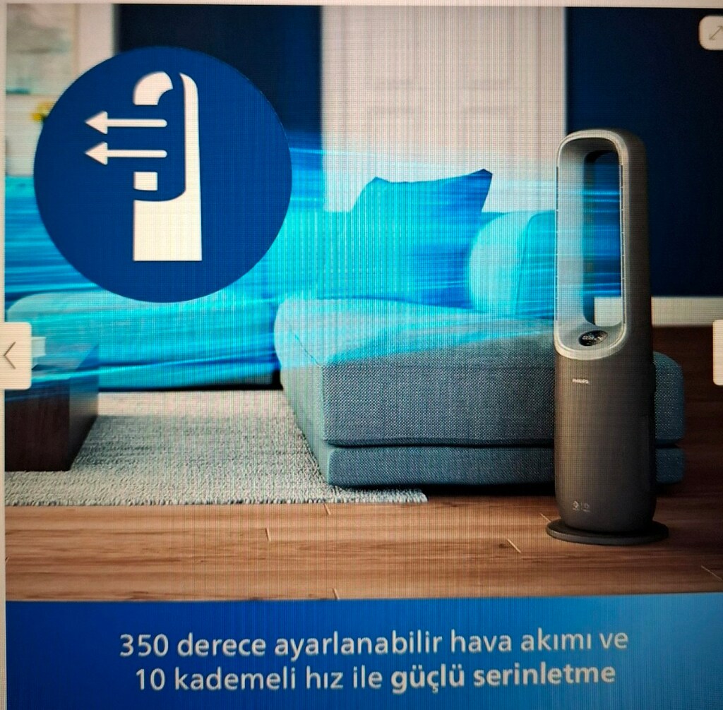 PHİLİPS HAVA TEMİZLEME ISITMA VE VANTİLATÖR 3 Ü BİR ARADA - 2