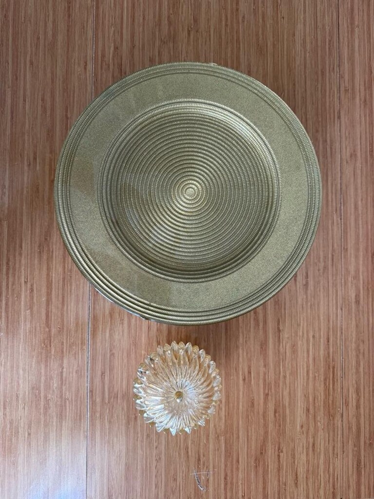 sunum tabağı ,pasta tabağı,ayaklı sunumluk, şekerlik - 9