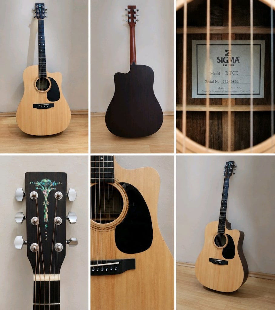Sigma DTCE Elektro Akustik Gitar – Sıfır - 2