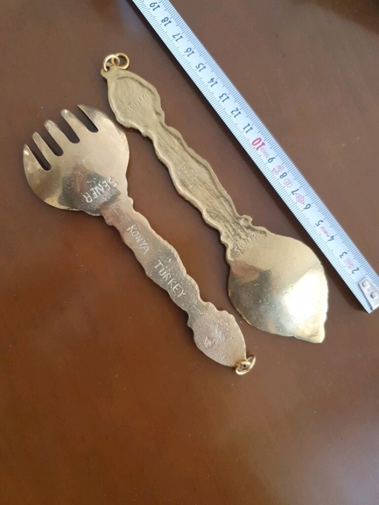 mevlana desenli pirinc kaşık-catal - 3