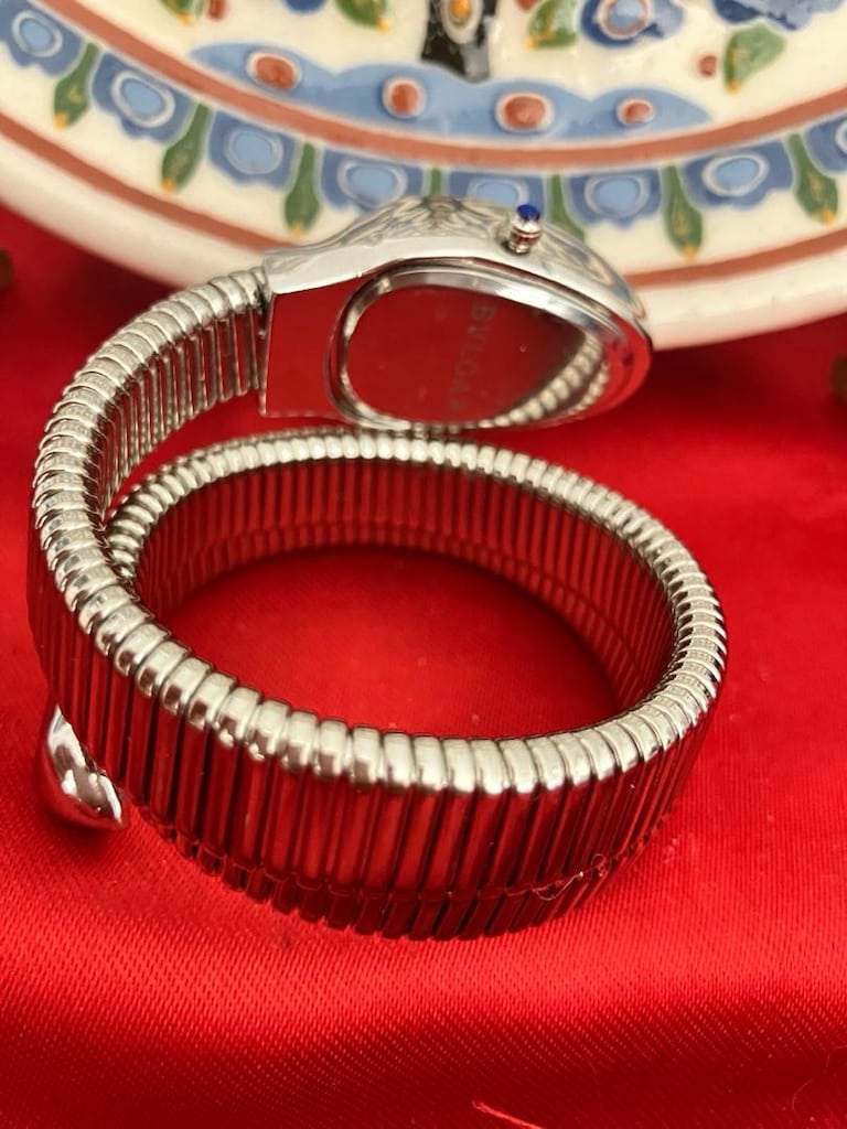 Bulgari Serpenti Yeşil Kadranlı kadın Saat.. - 8