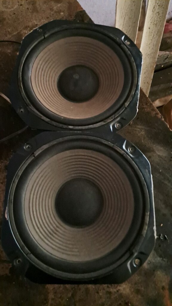 Vintage 1950 Ler Karton hifi Kolon - 5
