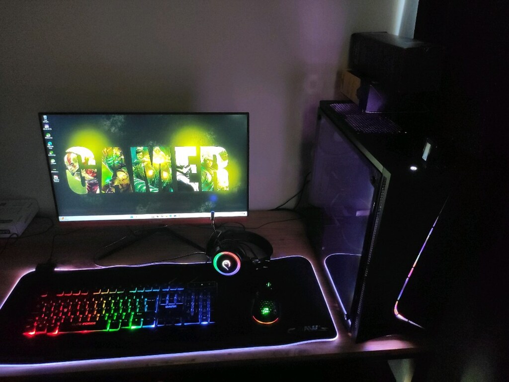 FULL SET 144 HZ GAMİNG BİLGİSAYAR SETİ HER ŞEY DAHİL EFSANE BİLGİSAYAR - 9