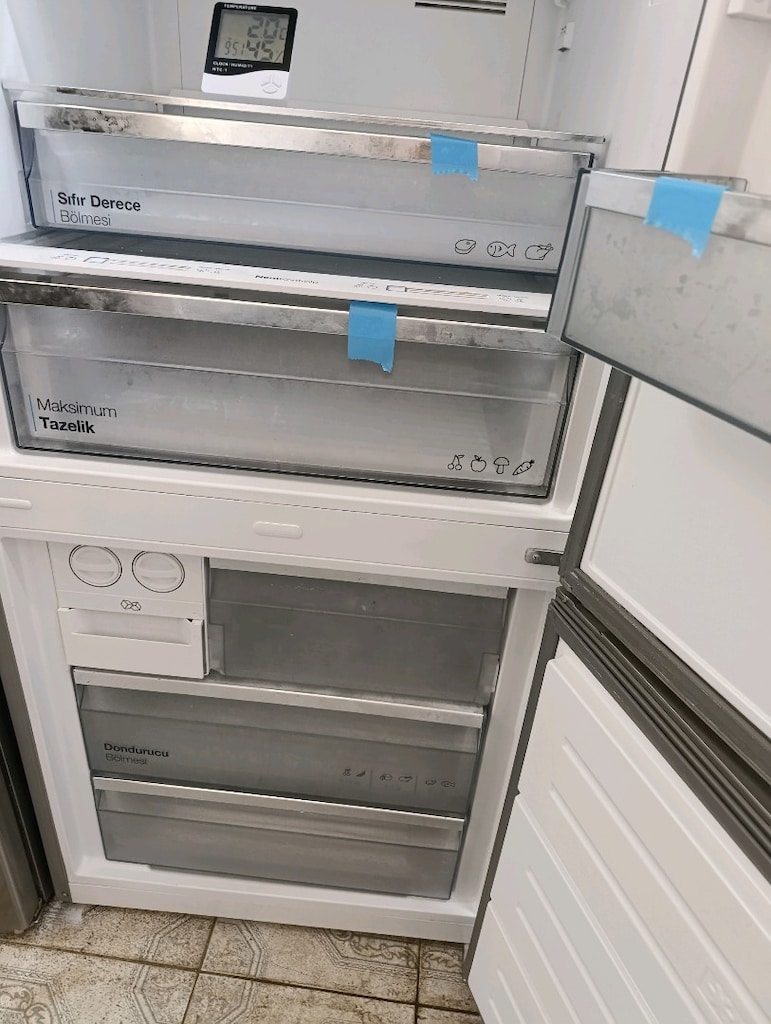 Vestel Sıfır gibi inox alttan buzluklu - 540 LT - 5