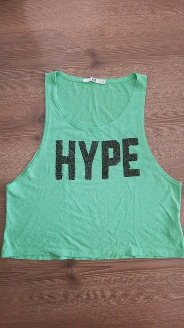 Yeşil LTB Crop tişört