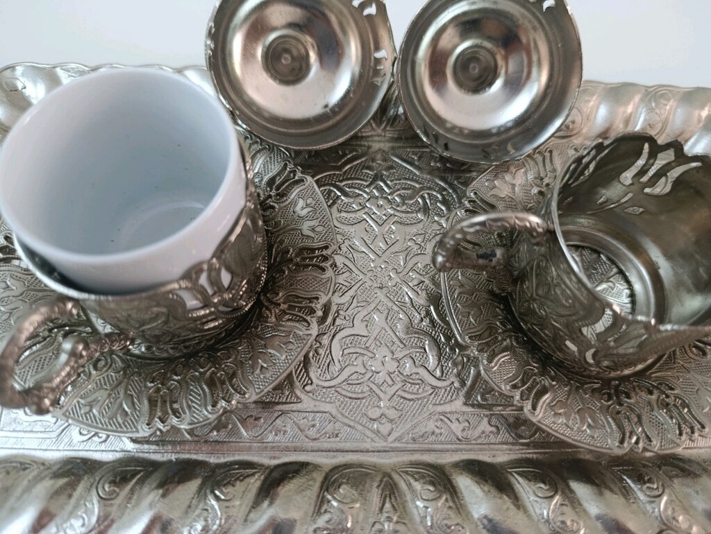 Osmanlı kahve fincan takımı - 6