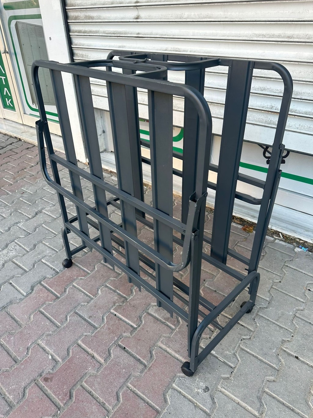 KATLANABİLİR YATAK ÇELİK GÖVDE+ YATAK DAHİL - 3
