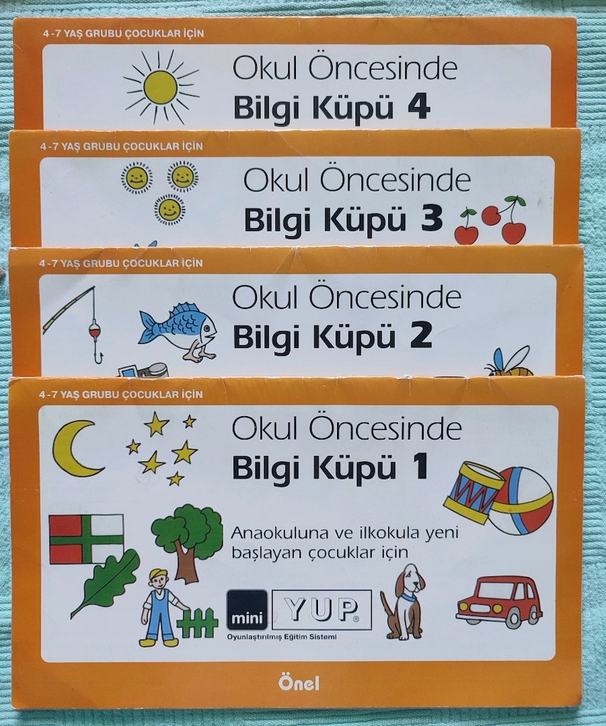 MiniYup Öğrenme Seti Kontrol Kutusu ve 12 adet kitabı - 4
