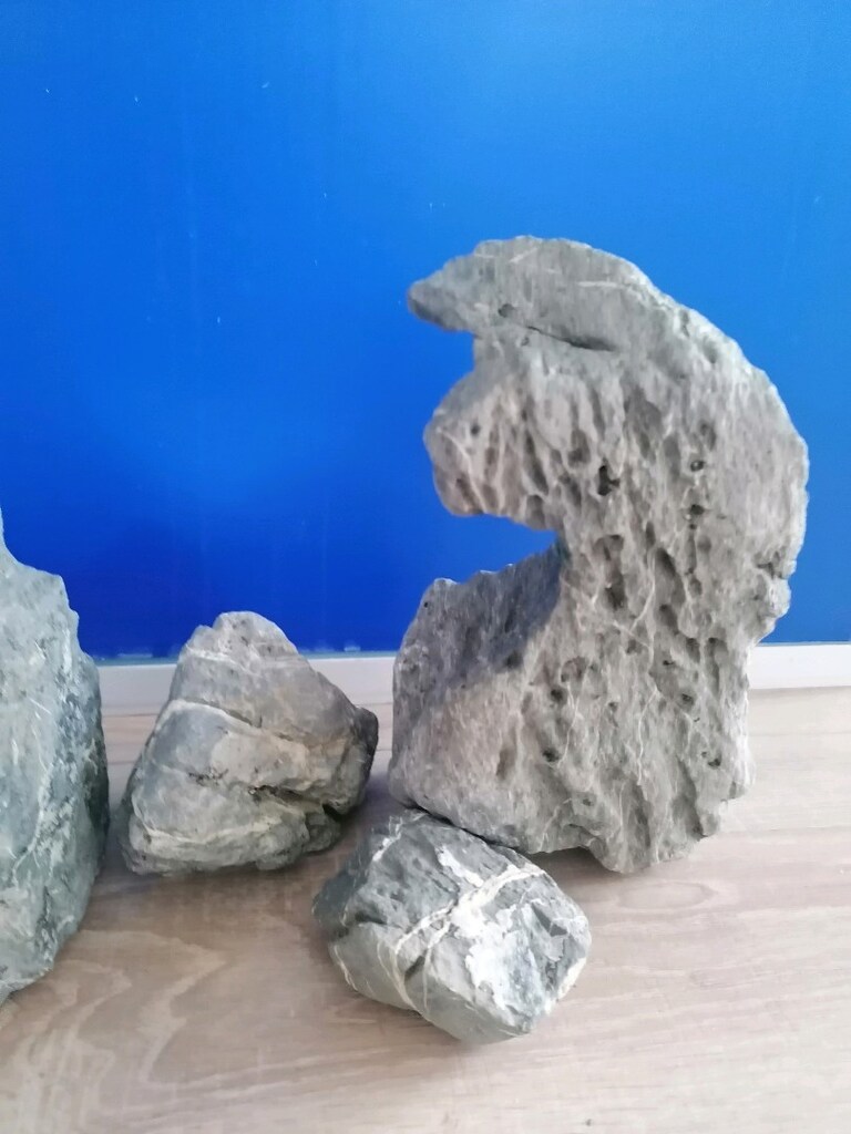 DEKORATİF AKVARYUM KAYALARI * BLUE MOON ROCK - 4