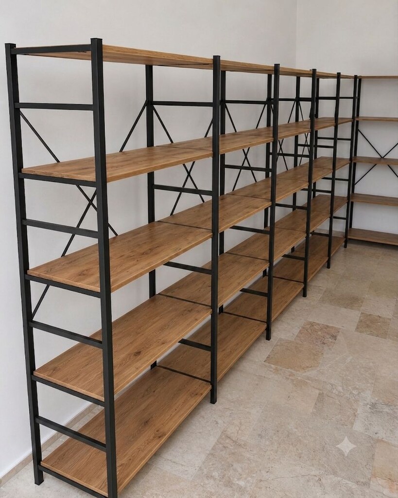Fonksiyonel Duvar Rafı – Şık Tasarım - kapıda ödeme mevcut - 3