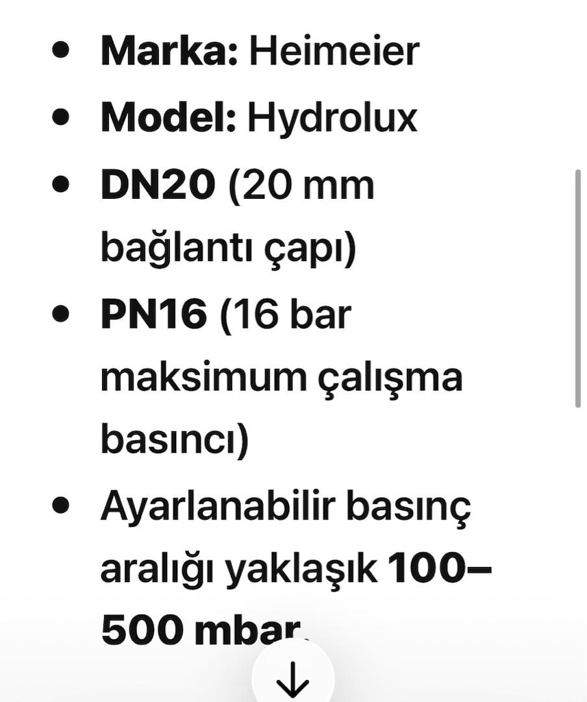 Basınç düşürücü - 6