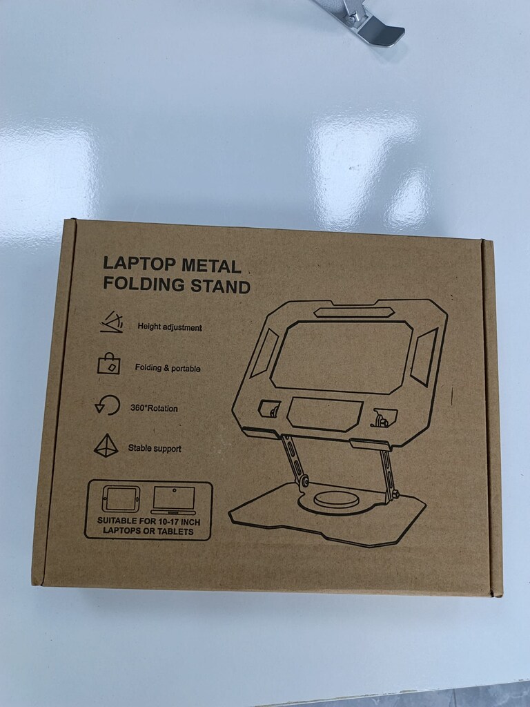 Metal Katlanabilir Laptop Standı - 2