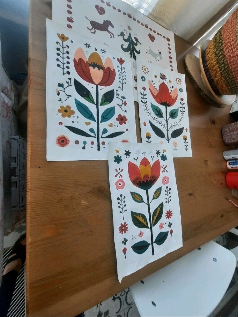 El Yapımı Resim Tablo - 6