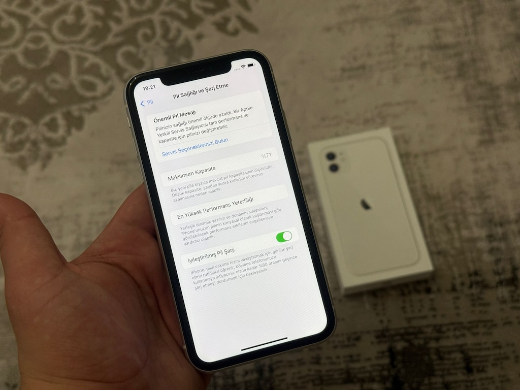 Çok Temiz Tamirsiz Sorunsuz iPhone 11 TR Cihazı Kutulu - 5