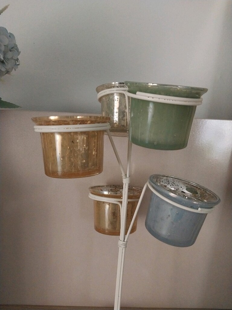 Paşabahçe dekoratif cam mumluk - 3