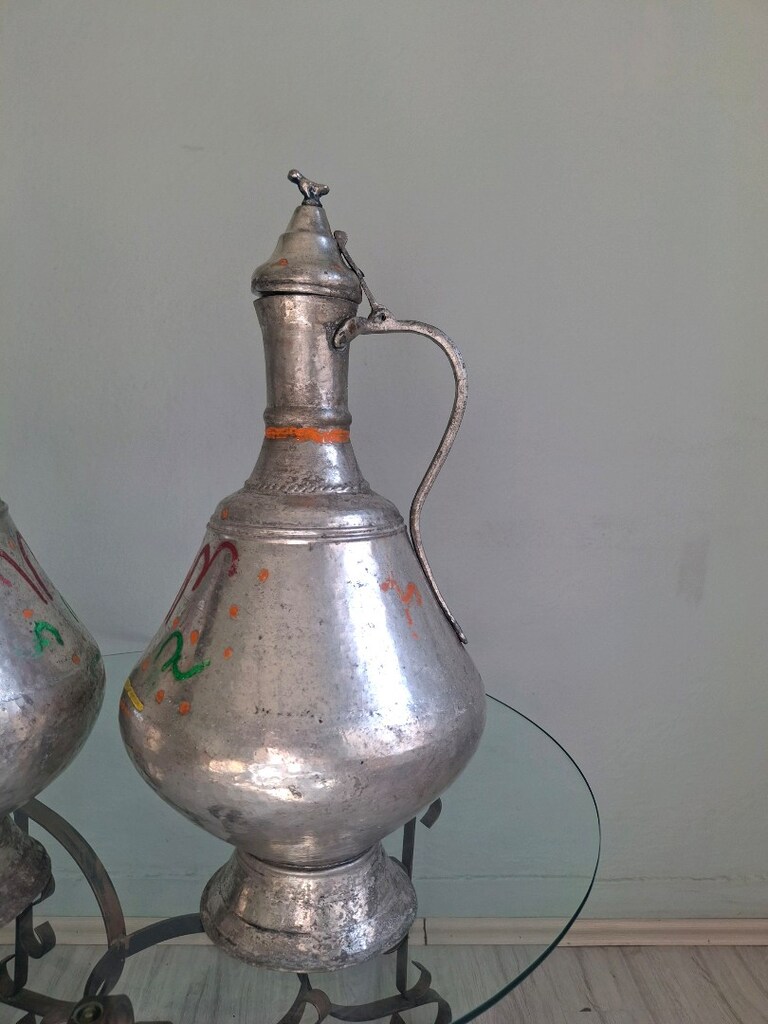 osmanlı bakır ibrik - 5