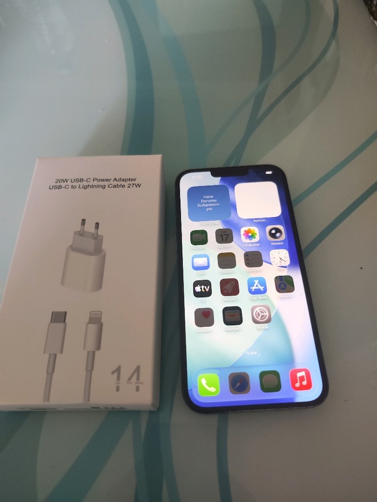 KARTA TAKSİT İPHONE 13 PRO MAX 128 GB PİL 98 SARJ ALETİ MEVCUT TEMİZ - 5