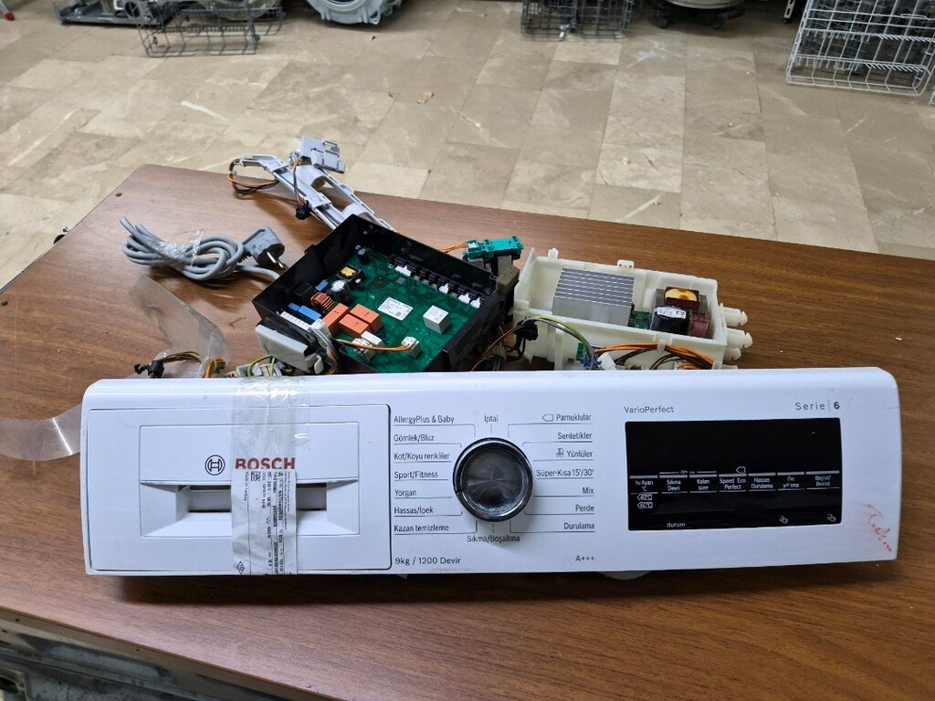 Bosch Serie 6 WAT24480TR Çamaşır Makinesi Anakart Kablo Tesisatı Özdur - 6